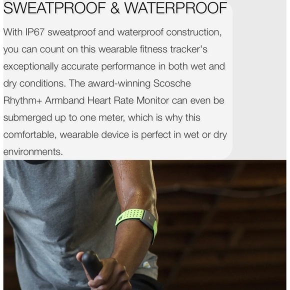 SCOSCHE Rhythm+™ Tracker - Picture 6 of 7